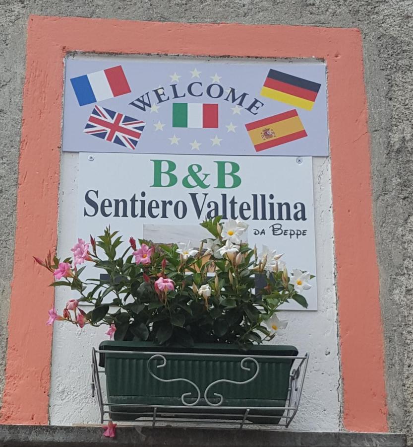 B & B Sentiero Valtellina Castello dell'Acqua Zewnętrze zdjęcie
